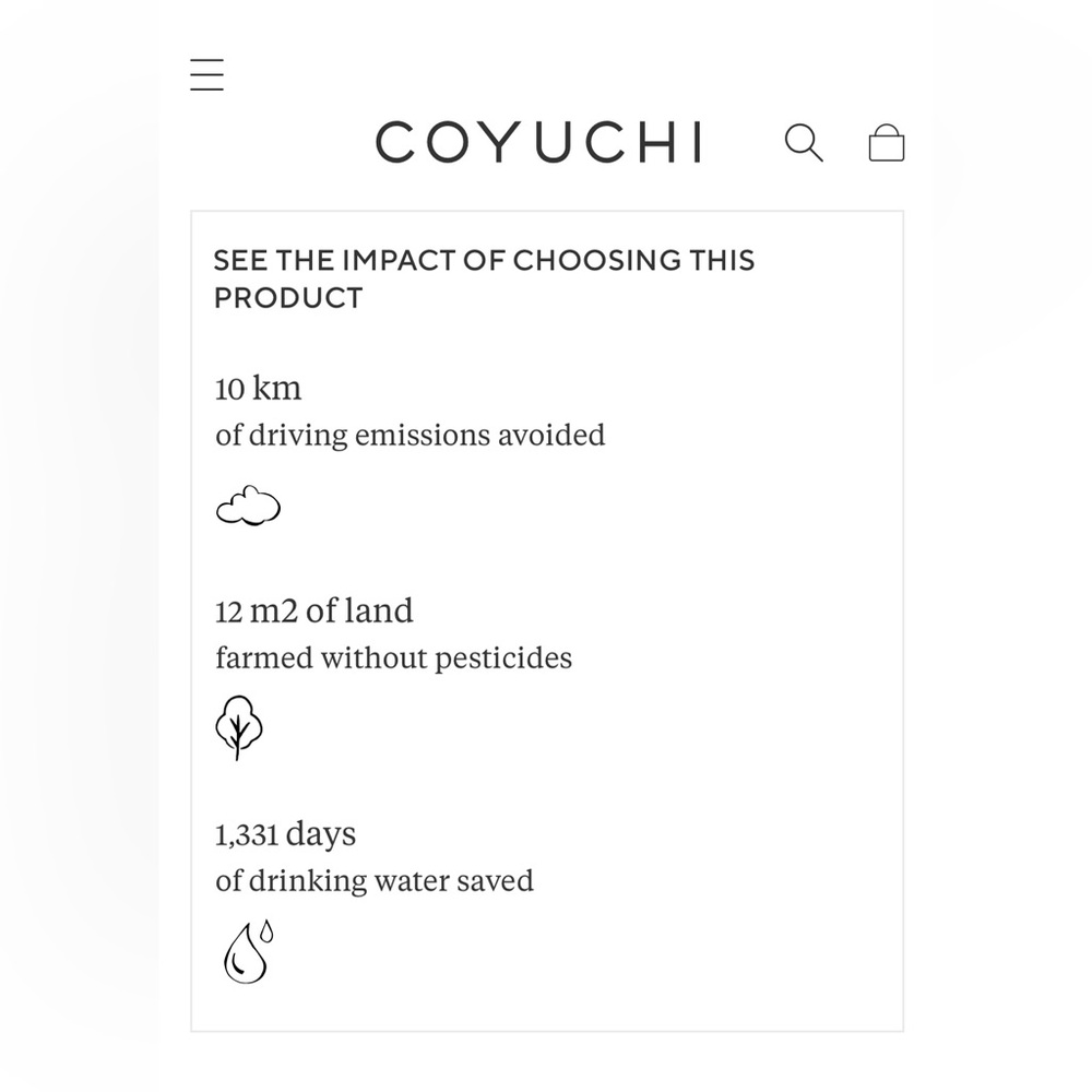 Coyuchi Organic Percale King Pillowcase Set of Four natural undyed - Picture 7 of 7